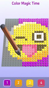 Diamond Painting ASMR Coloring screenshot 1