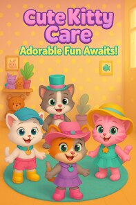 Cute Cat Care and Babyshower screenshot 1