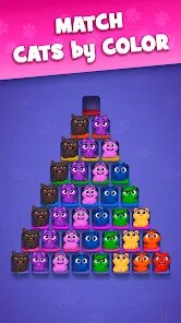Kitty Sort: Twisted Tails screenshot 1