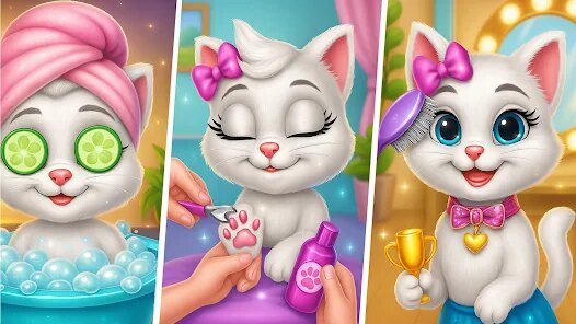 Kitty Daycare Salon Games screenshot 4