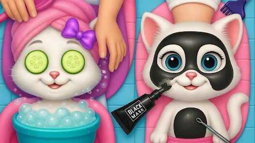 Kitty Daycare Salon Games screenshot 5
