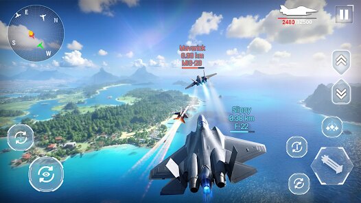 Aircraft Strike: Jet Fighter screenshot 2