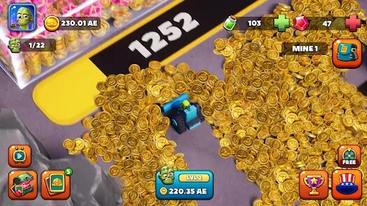 Idle Zombie Miner: Gold Tycoon screenshot 5