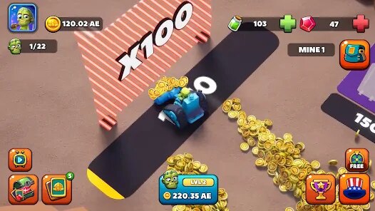 Idle Zombie Miner: Gold Tycoon screenshot 6