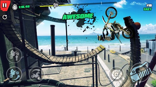 Trial Mania: Motorcycle Games screenshot 2