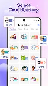 DIY Battery: 3D Charge & Emoji screenshot 3