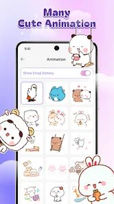 DIY Battery: 3D Charge & Emoji screenshot 6