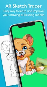 AR Draw Sketch - Trace & Paint screenshot 3