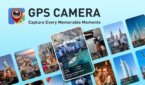 GPS Map Camera - Timestamp screenshot 1