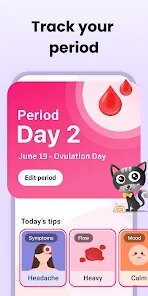 Period Calendar Period Tracker screenshot 2