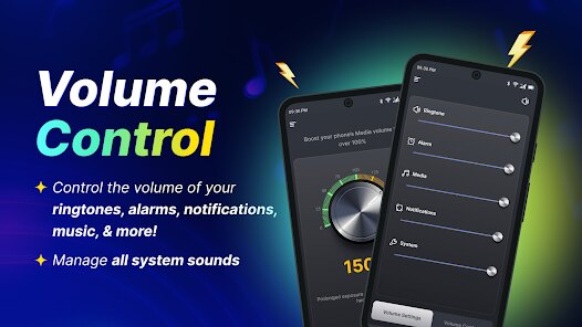 Volume Control Sound Launcher screenshot 1