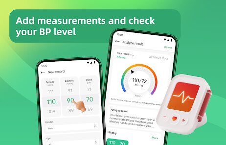 Blood Pressure Log screenshot 1