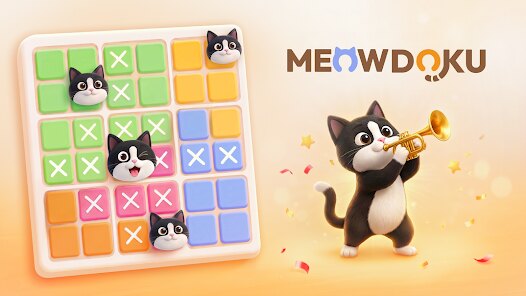 Meowdoku: Brain Puzzle Games screenshot 1