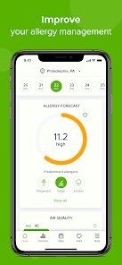 Allergy Plus by Pollen.com screenshot 1