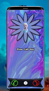 Call From Princess Elsa video screenshot 2