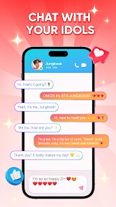 Idol Prank: Video Call & Chat screenshot 4