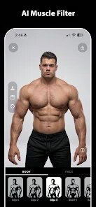 GigaBody: AI Muscle filter screenshot 1