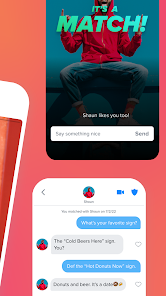 Tinder Dating app. Meet People screenshot 2
