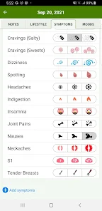 Period Tracker screenshot 2