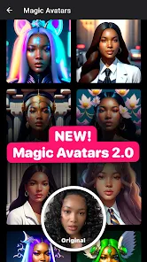 Lensa: photo editor & AI art screenshot 1