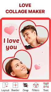Love Collage & Picture Frames screenshot 1