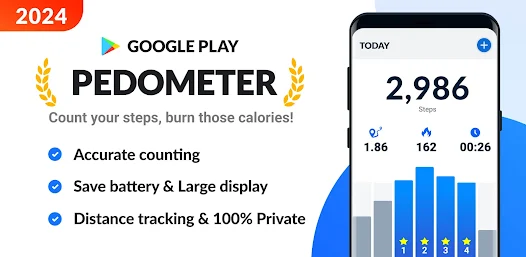 Pedometer - Step Counter screenshot 1