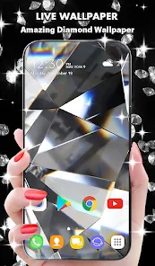 Diamond Live Wallpaper HD screenshot 1
