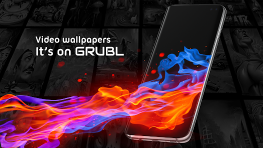 GRUBL™ 4D Live Wallpapers + AI screenshot 3