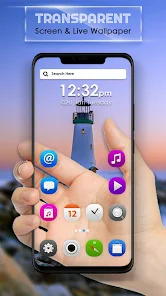 Transparent Live Wallpaper screenshot 2