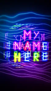 3D My Name Live Wallpaper screenshot 2