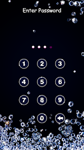 Diamond Zipper Lock Screen screenshot 2