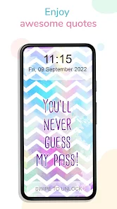Girly Lock Screen Wallpaper screenshot 3