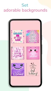 Girly Lock Screen Wallpaper screenshot 4