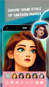Cartoon Yourself, Toonme, Face screenshot 2
