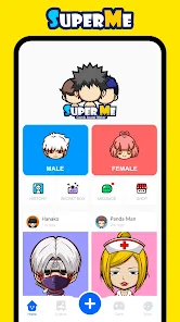 SuperMe - Avatar Maker Creator screenshot 1