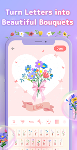 Flower Language Keyboard screenshot 4