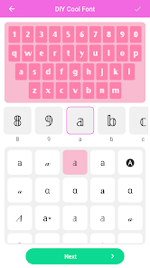 Cool Fonts Keyboard & Themes screenshot 4