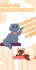 Cat Language Keyboard Filter screenshot 1