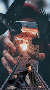 AI Nature Photo Frame & Editor screenshot 3
