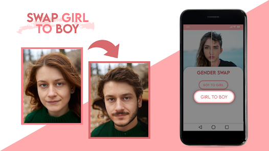 Face Swap Gender Swap&Changer screenshot 1