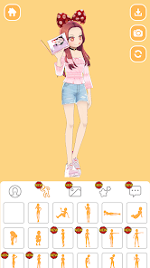 Styling Girl:3D Dress Up Game screenshot 1