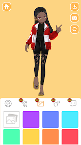 Styling Girl:3D Dress Up Game screenshot 2
